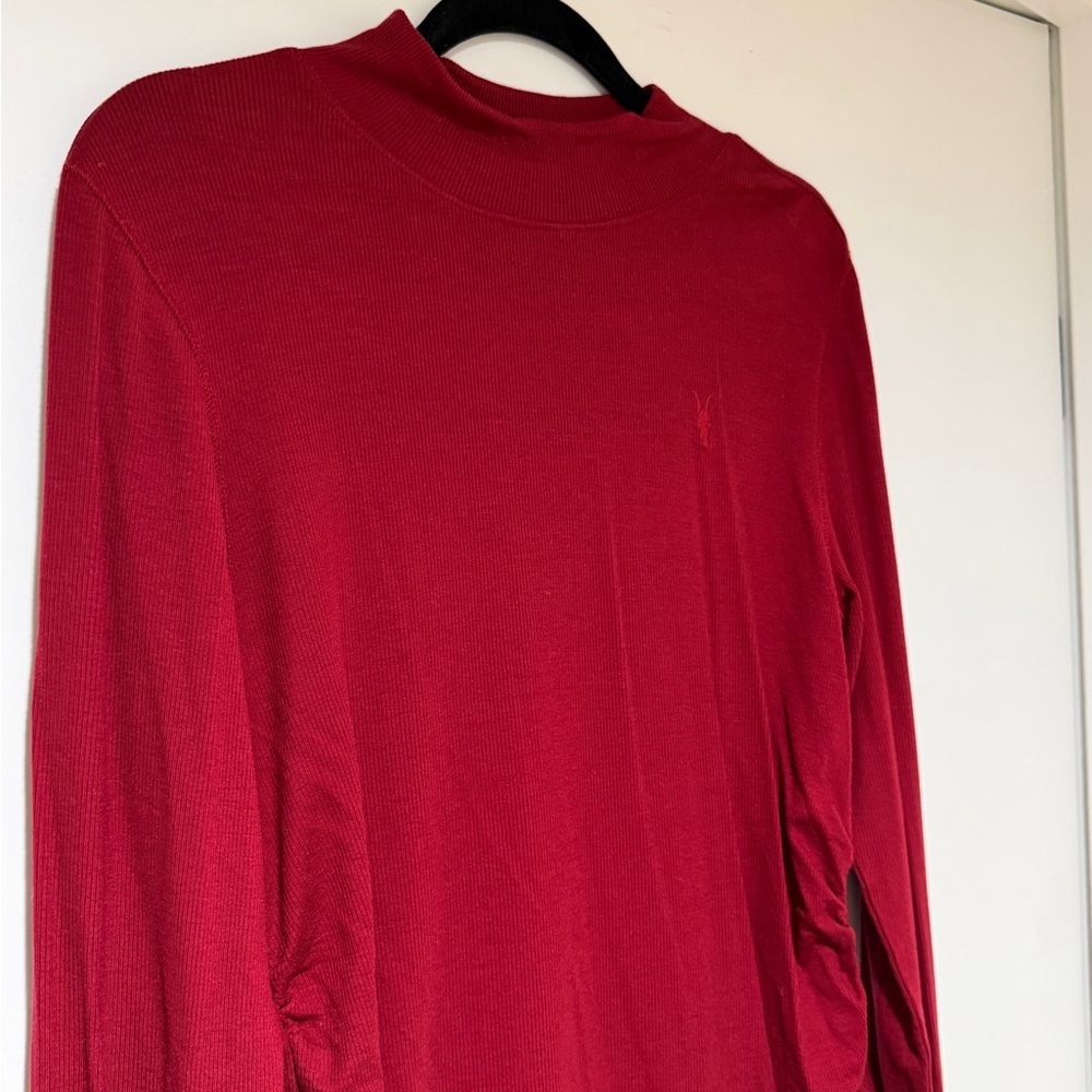 NWT! - All Saints Red Women's Turtleneck - Size 12 US